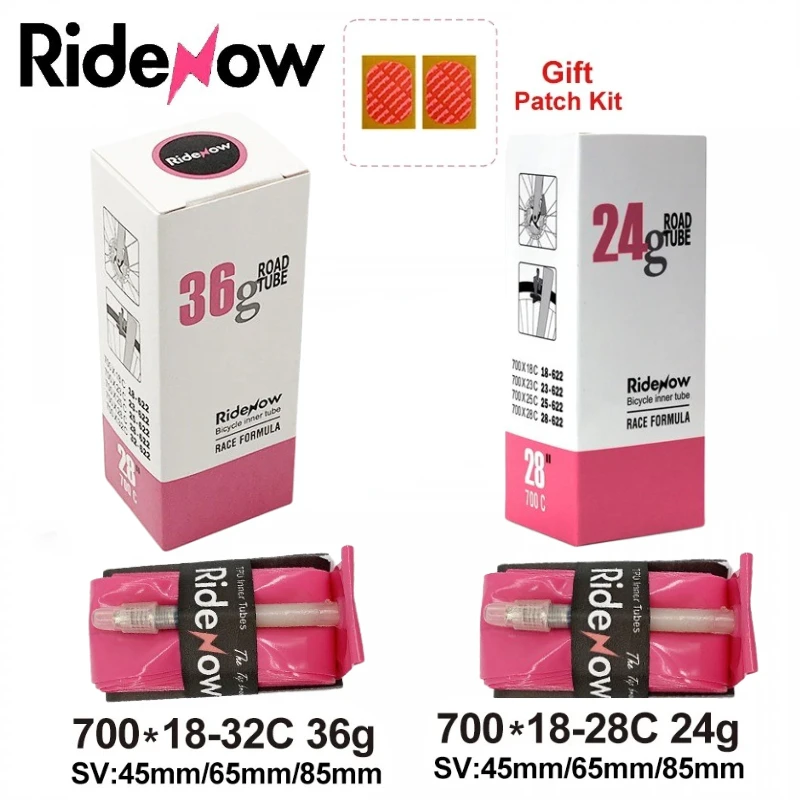 Inner Tube 700C - Ridenow Camera d'aria per bicicletta 700C
