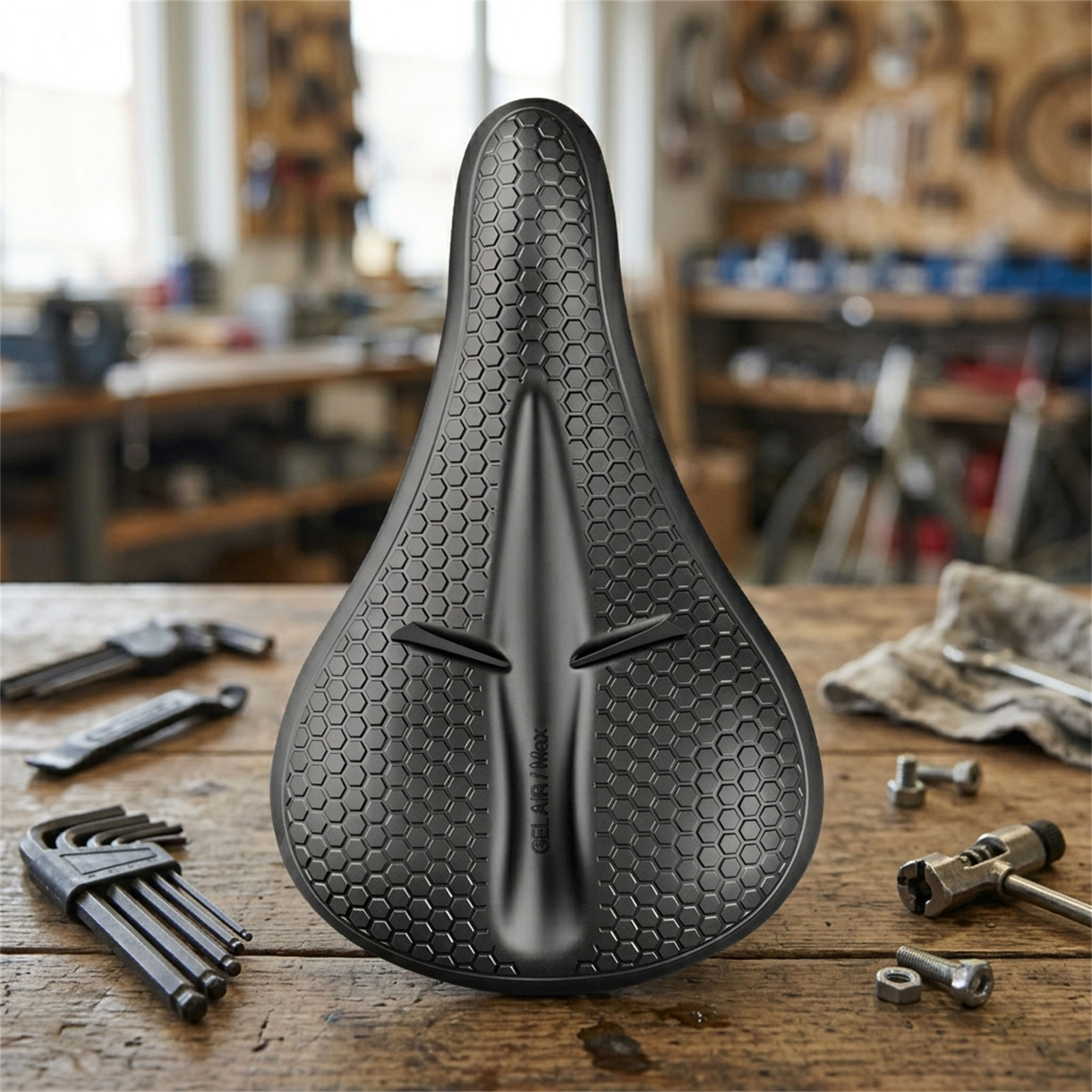Cycling Commuter - Coprisella per bicicletta in silicone ispessito,