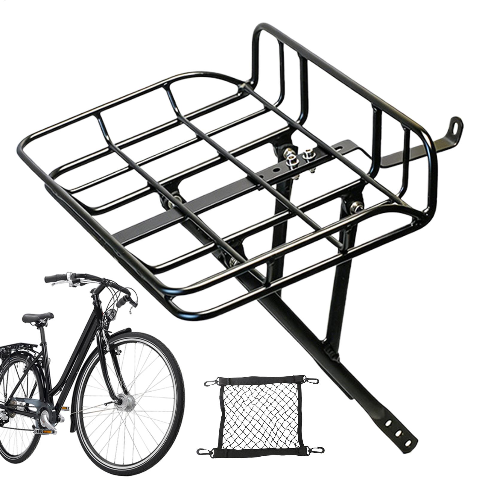 Cargo Rack Aluminum - Cestino Anteriore per Bicicletta a Sgancio