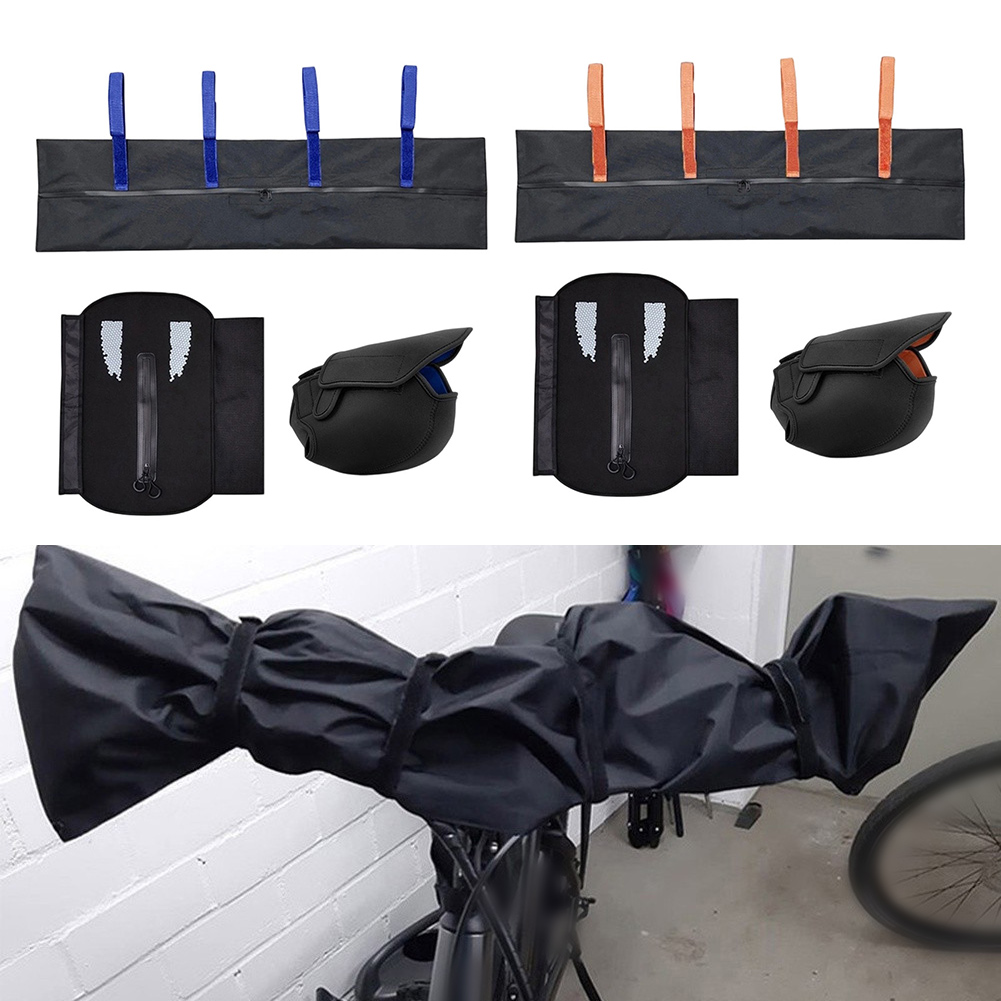Waterproof Cycling Commute - Set di coperture riflettenti per e-bike,