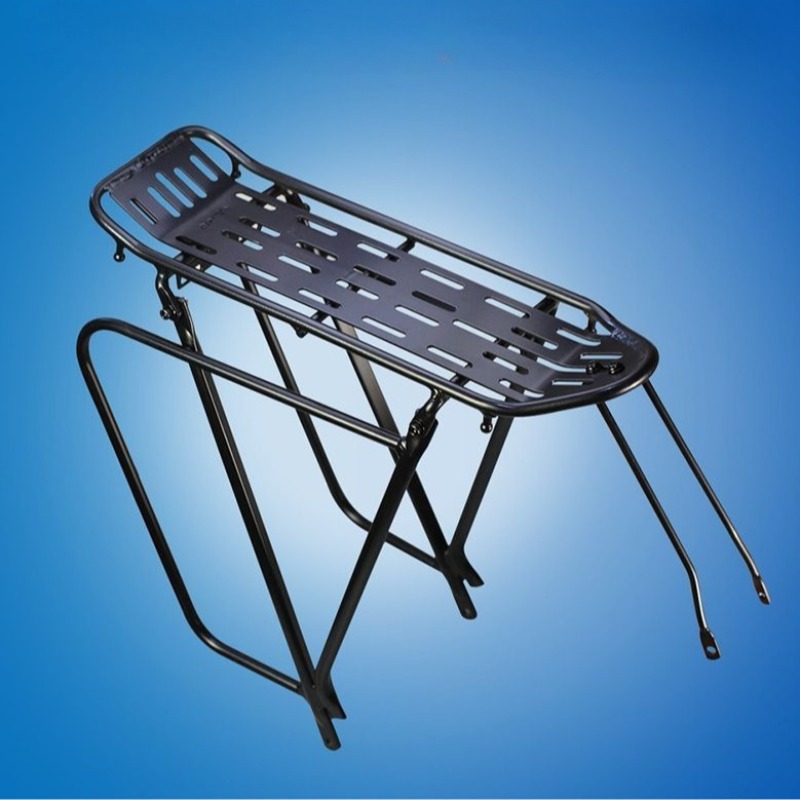 Cargo Rack Aluminum - Portapacchi Posteriore per Bicicletta Rinforzato in