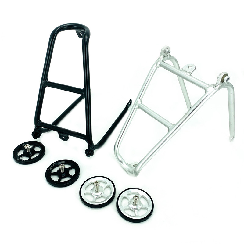 Cargo Rack Aluminum - Portapacchi pieghevole per bici per portapacchi