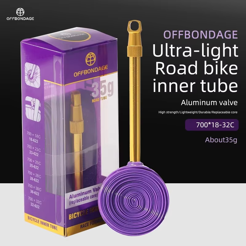 Inner Tube 700C - OFFBONDAGE Valvola in alluminio Camera d'aria