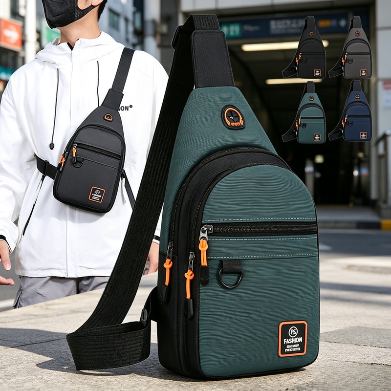 Cycling Commute Bag - Borsa a Tracolla Impermeabile da Uomo