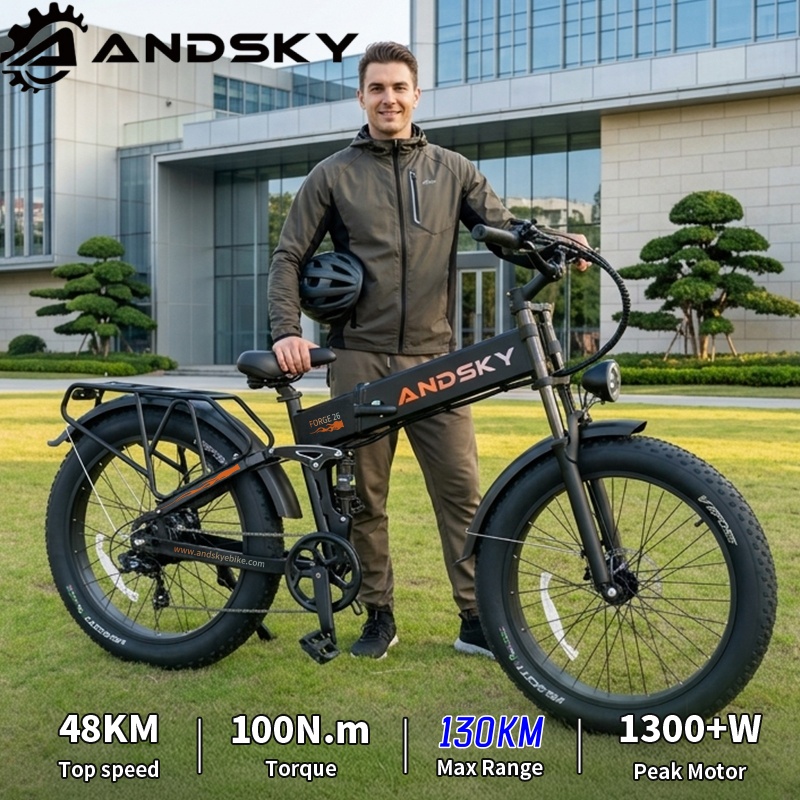 ANDSKY Forge 26 Bicicletta Ele - Commuting On Mountain Bike recensione e prezzo