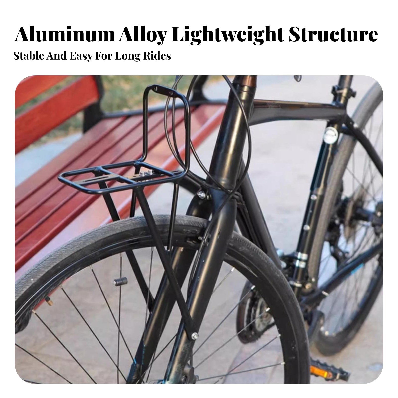 Portapacchi Anteriore per Bici - Cargo Rack Aluminum recensione e prezzo