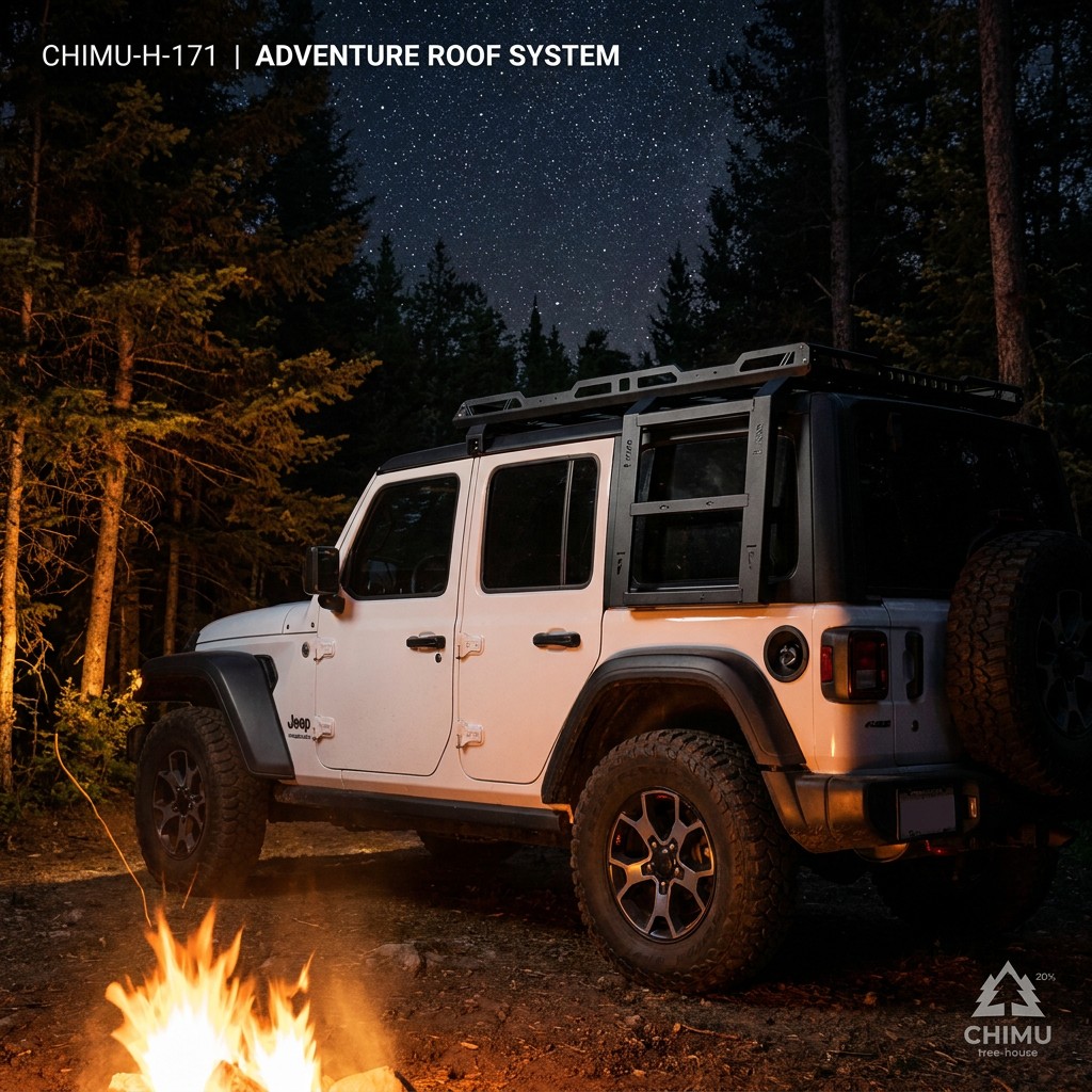 【CHIMU HOME】 per Wrangler JL J - Cargo Rack Aluminum recensione e prezzo