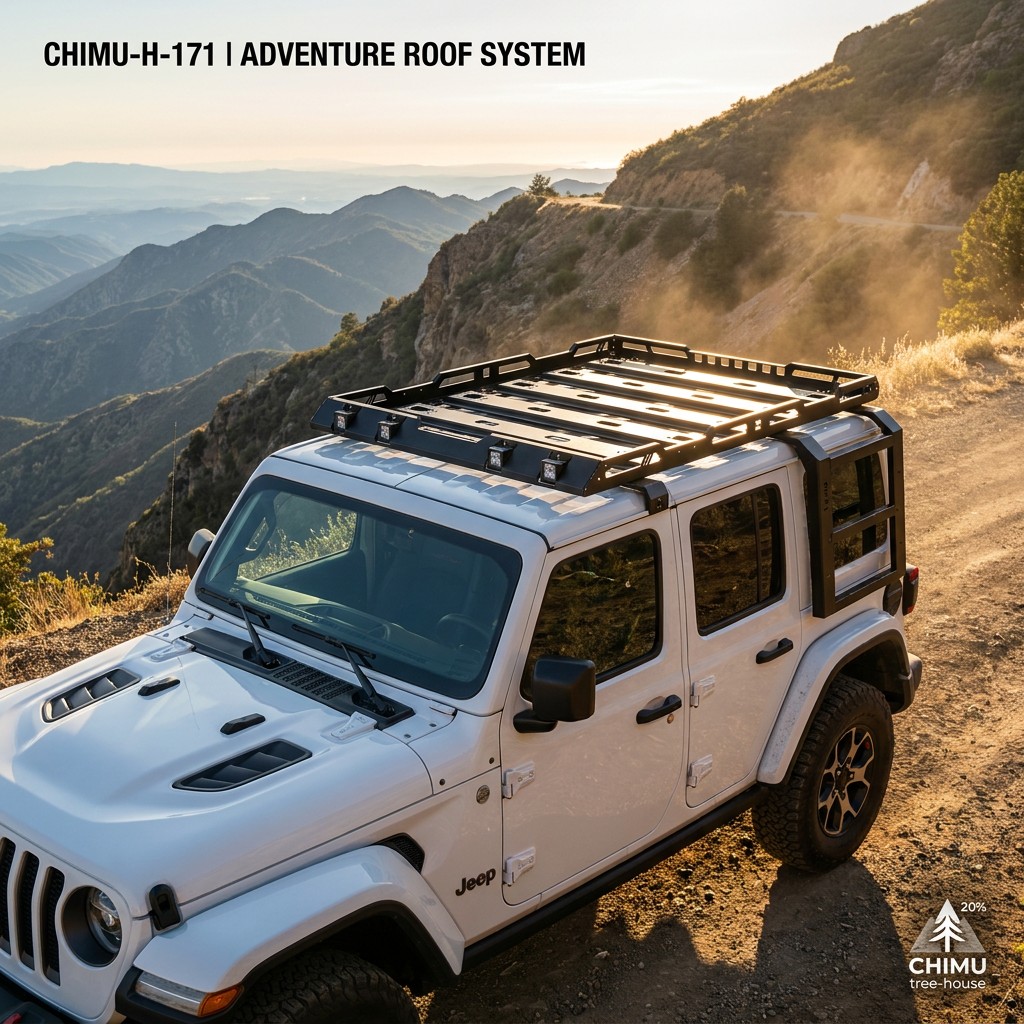 【CHIMU HOME】 per Wrangler JL J - Cargo Rack Aluminum recensione e prezzo